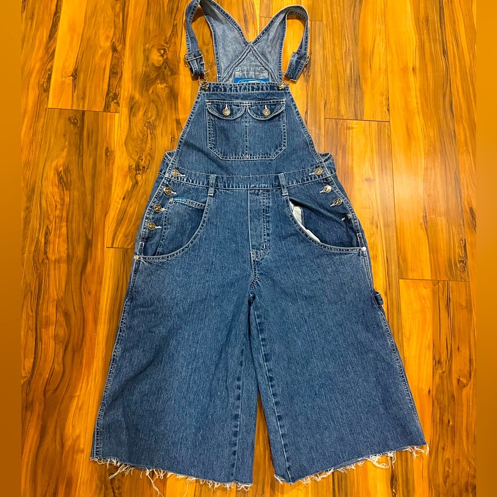 Vintage Y2k Zanadi 100% Cotton Overalls Shorts Size S